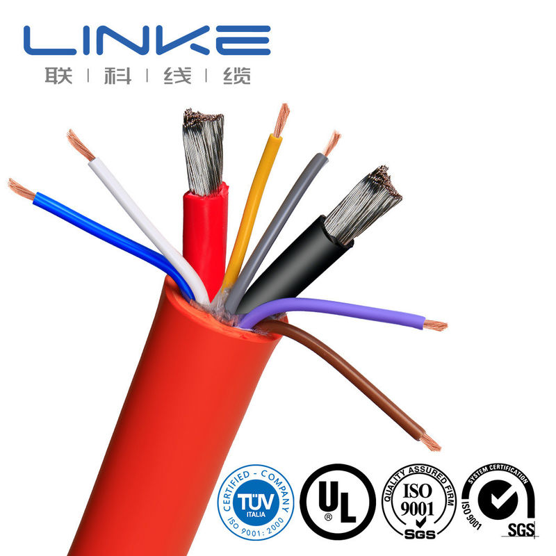 การปรับแต่ง 16 AWG 1 คู่ สับสน สายไฟฟ้าพลังงานใหม่ด้วย PVC โฟลย์ชิลด์และ PVC Jacket EV Charger Cable