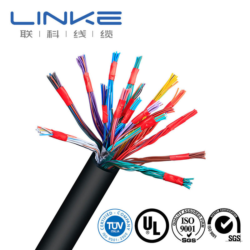 การปรับแต่ง 16 AWG 1 คู่ สับสน สายไฟฟ้าพลังงานใหม่ด้วย PVC โฟลย์ชิลด์และ PVC Jacket EV Charger Cable
