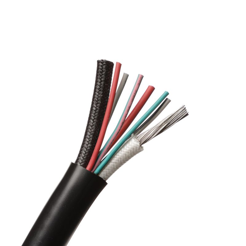 การปรับแต่ง 16 AWG 1 คู่ สับสน สายไฟฟ้าพลังงานใหม่ด้วย PVC โฟลย์ชิลด์และ PVC Jacket EV Charger Cable