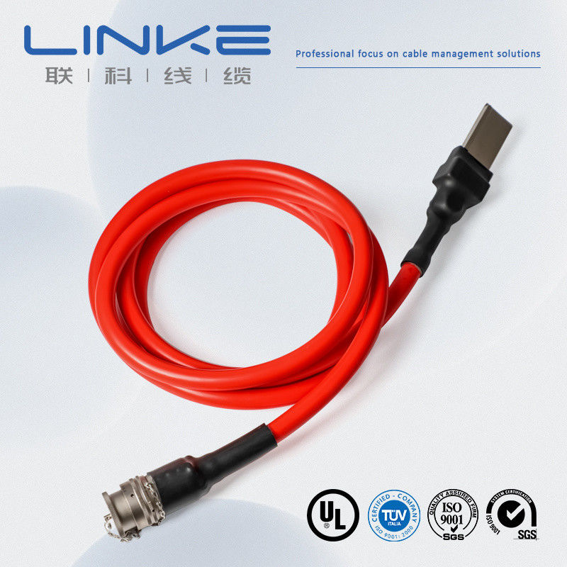 ซิลิโคนแจ็คเก็ต LK-EV04 สายชาร์จพกพาสําหรับรถไฟฟ้า สถานีชาร์จ สายรถพลังงานใหม่