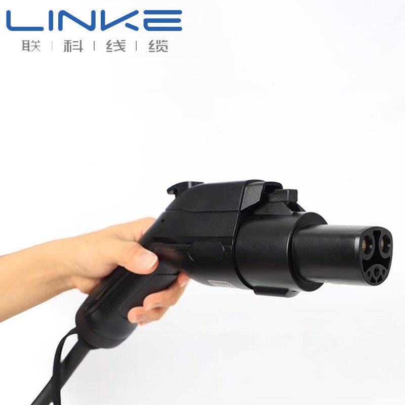 สายชาร์จ EV เกรดป้องกัน IP65 ฉนวนซิลิโคน กระแสไฟ 32A สำหรับรถยนต์ไฟฟ้า