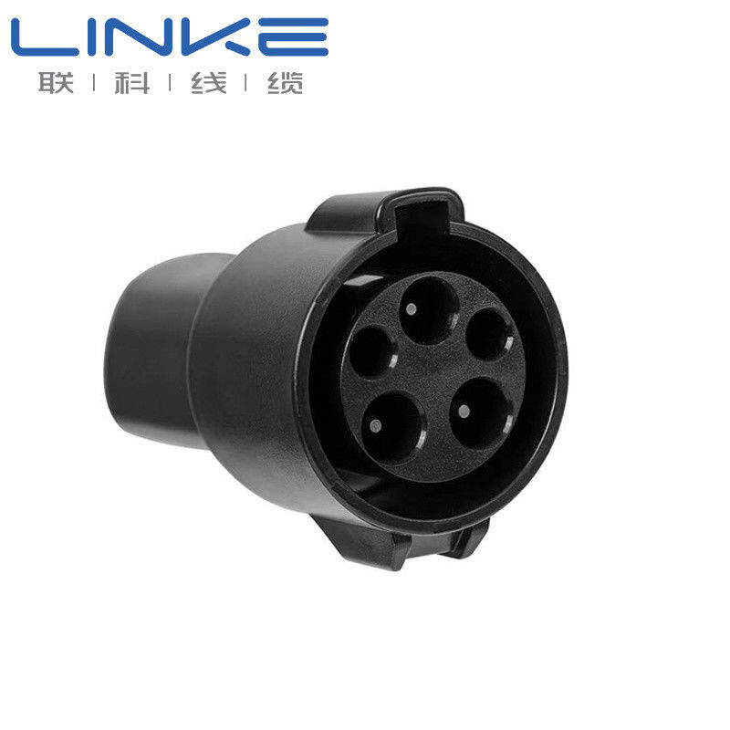 สายชาร์จ EV เกรดป้องกัน IP65 ฉนวนซิลิโคน กระแสไฟ 32A สำหรับรถยนต์ไฟฟ้า