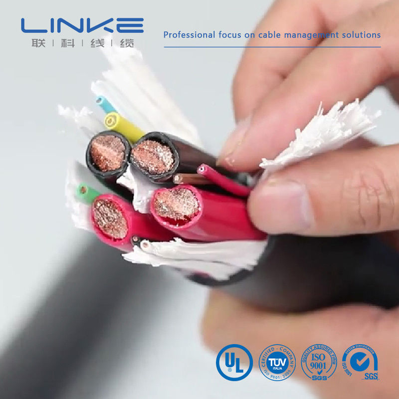 UL62893 ได้รับการรับรอง ISO9001 สายชาร์จ EV 3*14AWG+1*18AWG สำหรับรถยนต์ไฟฟ้า รองรับการชาร์จไฟอย่างรวดเร็ว