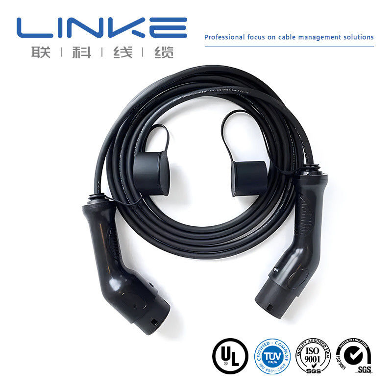 สายชาร์จรถยนต์ไฟฟ้า 105 องศา AC 300/500V ตัวนำทองแดงเปลือย ฉนวนซิลิโคน สำหรับการเชื่อมต่อรถยนต์อัจฉริยะ