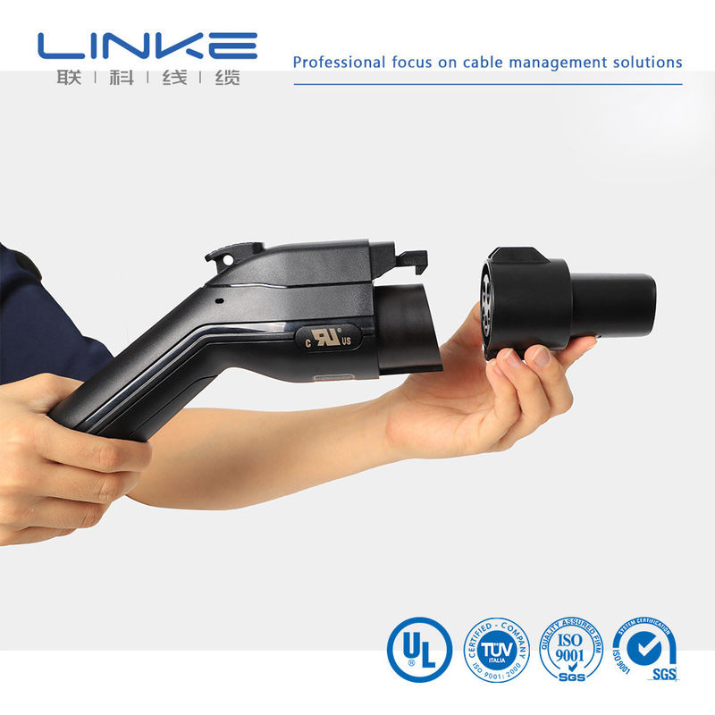 สายชาร์จรถไฟฟ้า 5m 16A 32A TUV Sud สตั๊ม AC Certified Connector Plug