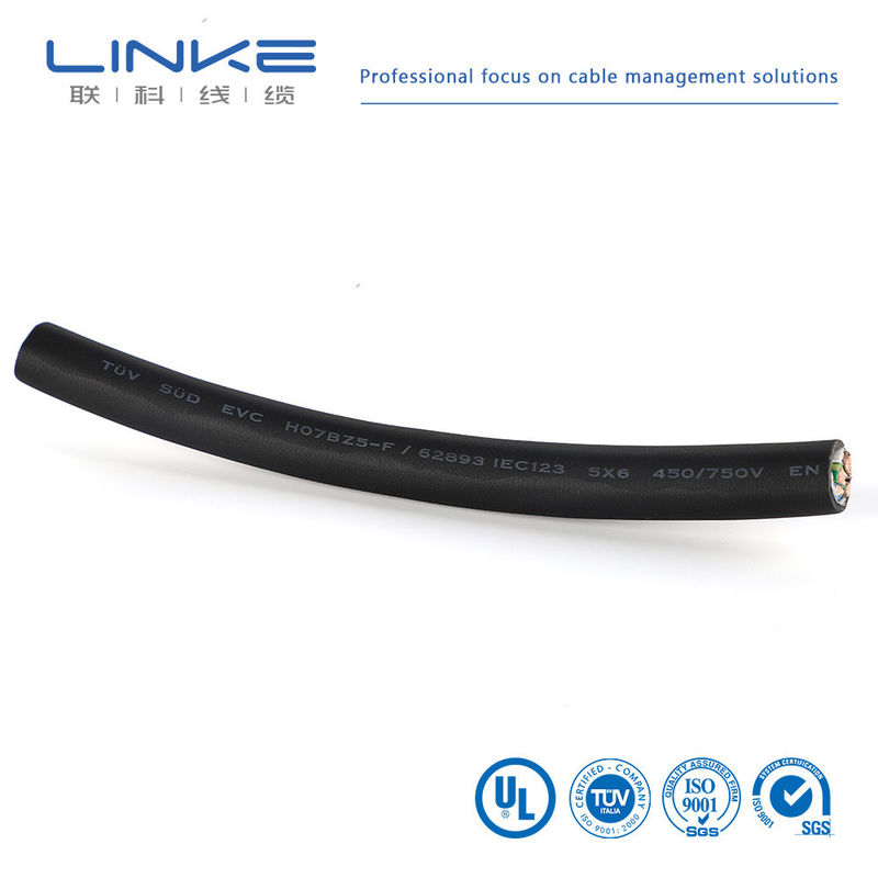 สายไฟชาร์จ EV ที่สามารถปรับแต่งได้ ด้วยความแรงดัน 600V ~ 1000V สําหรับการใช้งานใต้ดิน