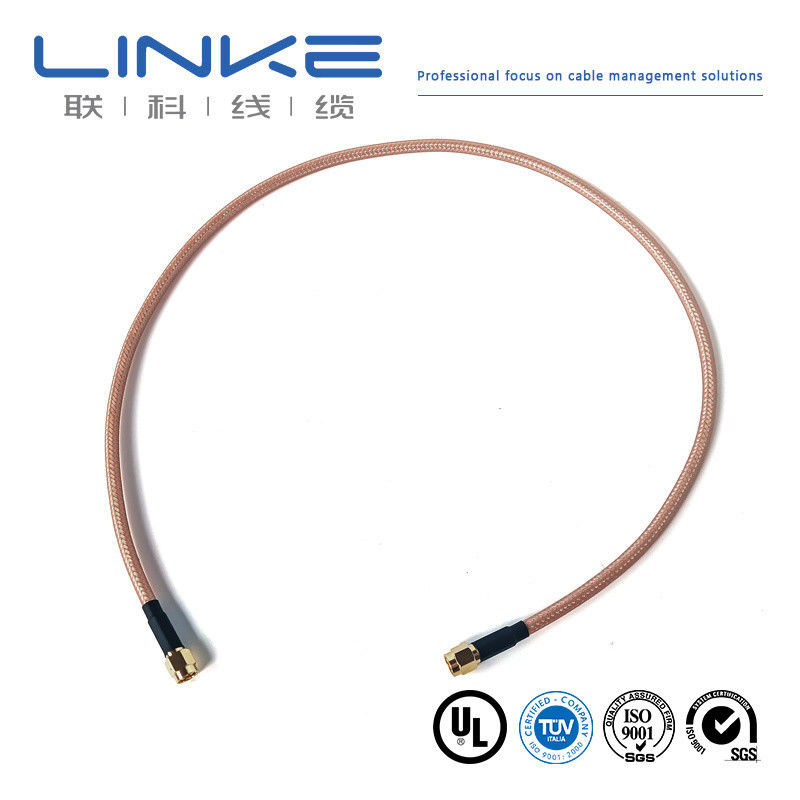 Wurth Elektronik RG142 สายเคเบิลประสาท 50 Ω, 4.95 มม OD SMA เพศชายไป SMA เพศชาย สายเคเบิลรถพลังงานใหม่