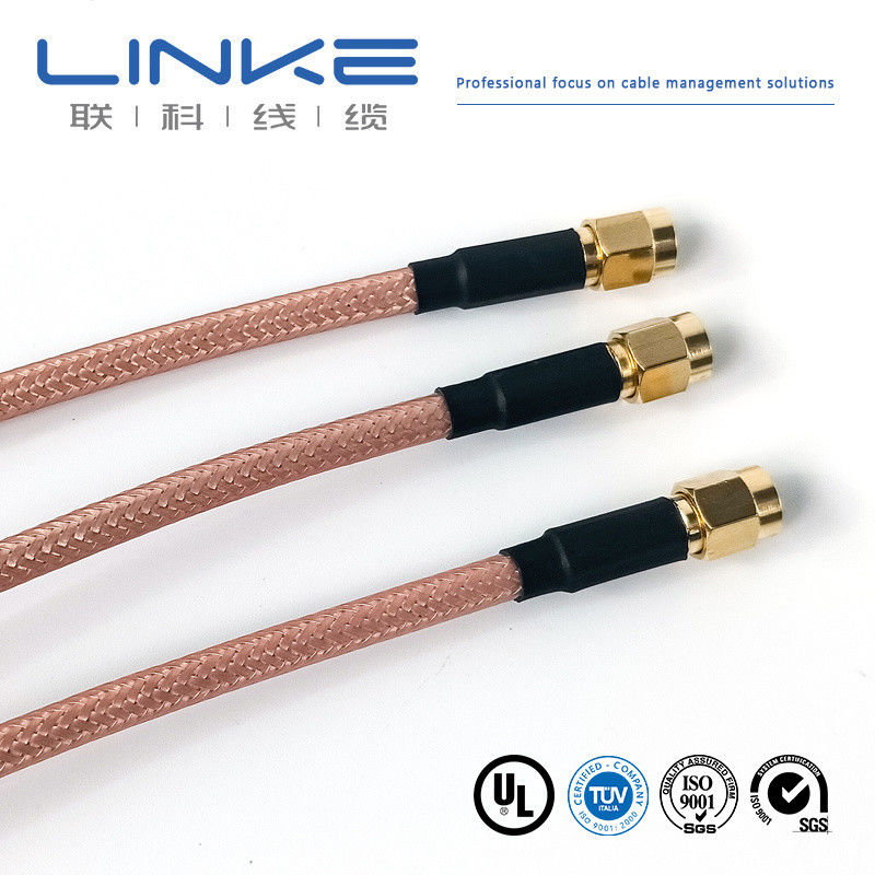 Wurth Elektronik RG142 สายเคเบิลประสาท 50 Ω, 4.95 มม OD SMA เพศชายไป SMA เพศชาย สายเคเบิลรถพลังงานใหม่