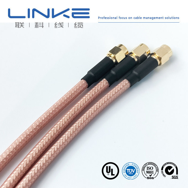 Wurth Elektronik RG142 สายเคเบิลประสาท 50 Ω, 4.95 มม OD SMA เพศชายไป SMA เพศชาย สายเคเบิลรถพลังงานใหม่