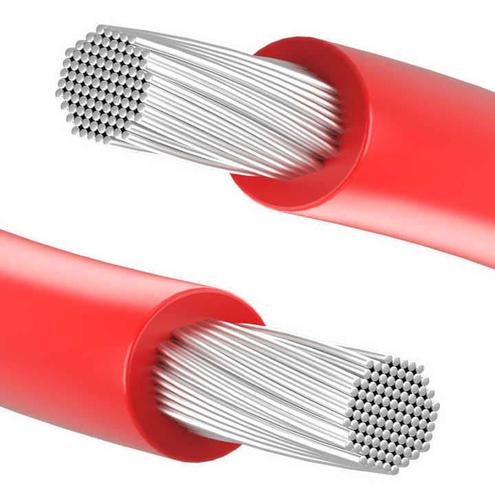 High Voltage 1000V Tinned Copper Electric Coil Wire Cable for Flexible Applications