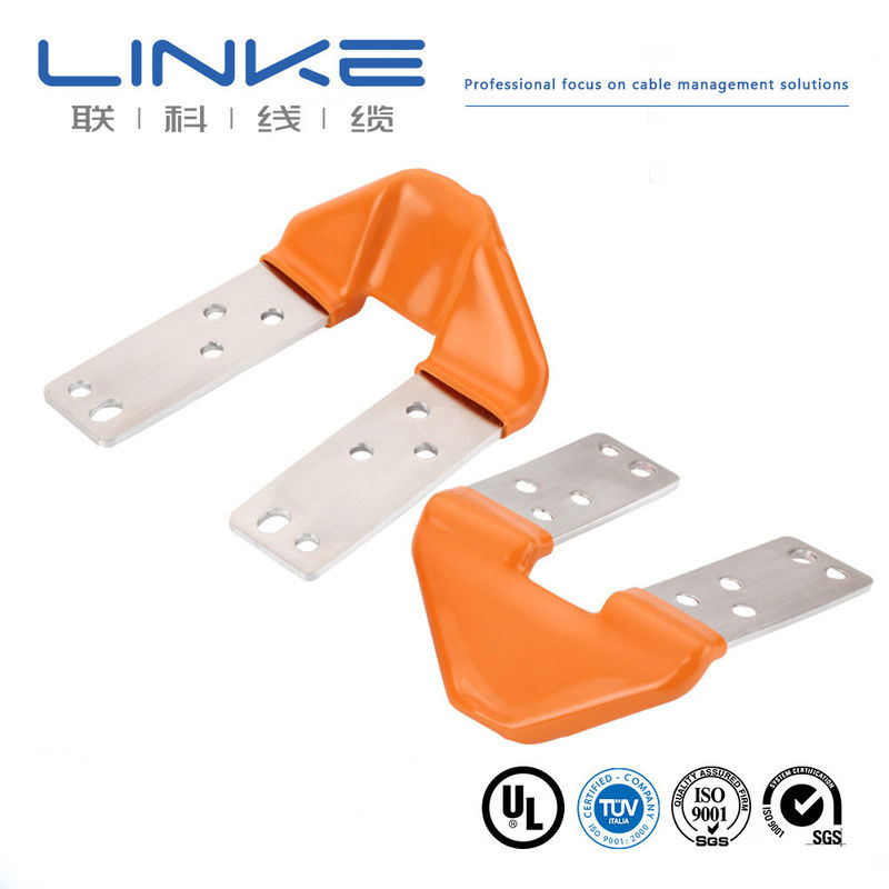 บัสบาร์ทองแดงแบนแบบยืดหยุ่นหุ้มฉนวนแบบกำหนดเองสำหรับแบตเตอรี่ ความจุ 1200A