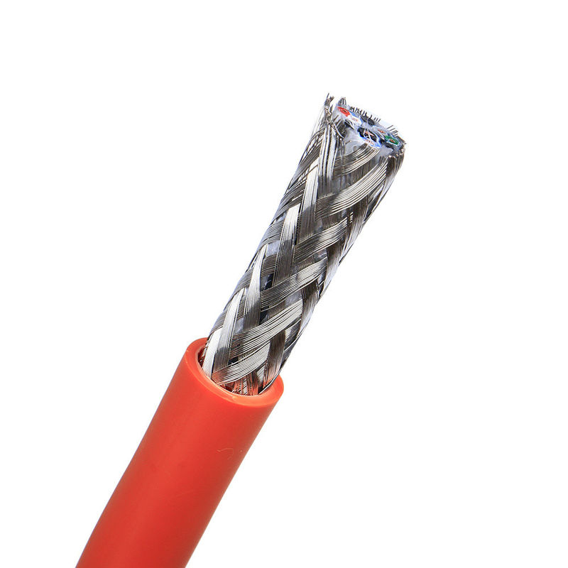 ไฟฟ้า PV DC 2pfg สายดวงอาทิตย์ UL ยอมรับด้วยวัสดุแกนสายกระป๋อง