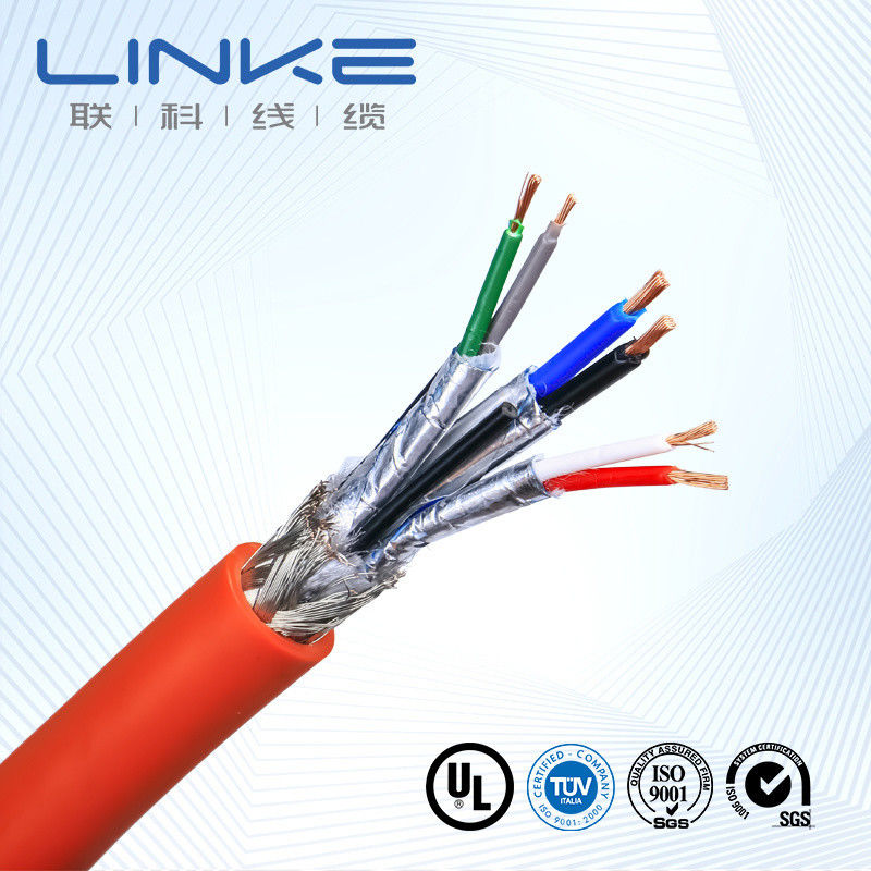 สายเคเบิลพิเศษแบบกําหนดเองที่ทนไฟ ทองแดง ด้วย PVC XLPE หรือยางซิลิโคน