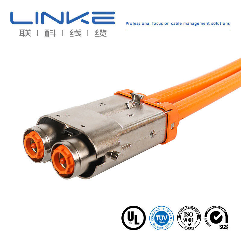 สายไฟฉนวน XLPE อุณหภูมิพิกัด 120°C เปลือกนอก XLPVC ปรับแต่งสำหรับรถยนต์