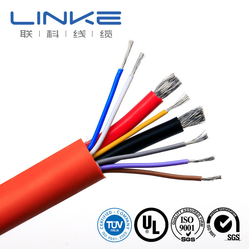 10-30AWG PVC อุณหภูมิสูง อุปกรณ์อุปกรณ์ UL1015 เคเบิลสําหรับทองแดง / ทองแดงกระป๋อง