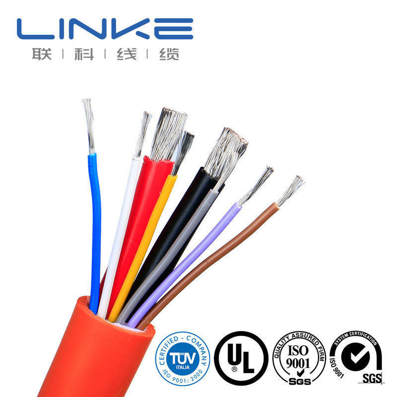 10-30AWG PVC อุณหภูมิสูง อุปกรณ์อุปกรณ์ UL1015 เคเบิลสําหรับทองแดง / ทองแดงกระป๋อง