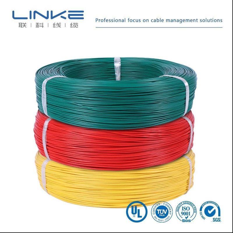 สายไฟ UL1333 FEP 300V 150°C 20AWG สำหรับเครื่องใช้ไฟฟ้าในบ้านและไฟส่องสว่าง