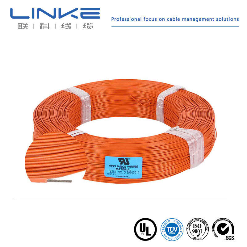 UL20233 UL สายไฟฟ้าที่มีเสื้อ TPU และวัสดุอุปกรณ์กันไฟ FEP/HDPE/PP/PVC