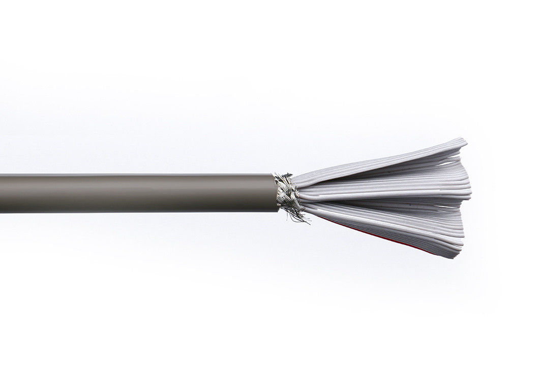 1.5mm2 สายเคเบิลเรียบยืดหยุ่น/ 2.5mm2 สายเคเบิลริบอนเรียบสําหรับโทรคมนาคมที่สะดวก