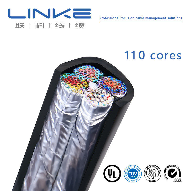 UL2464 สายไฟฟ้าหลายแกนที่มี 22 AWG สายนําทองแดงกระป๋องและ PVC Jacket