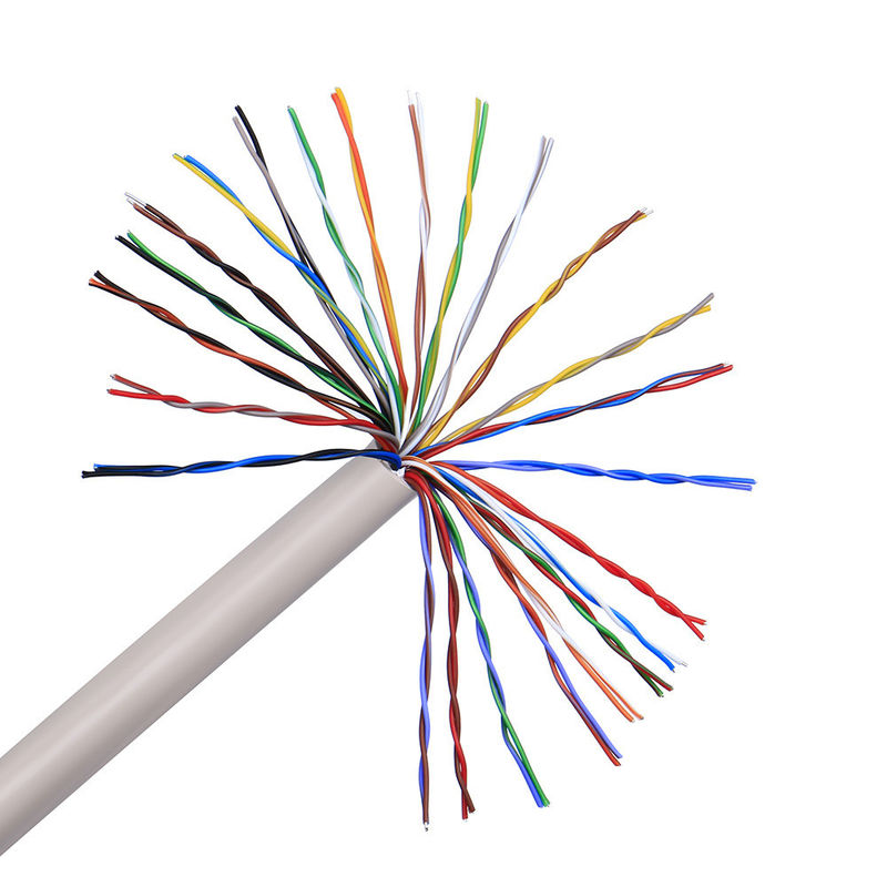 คาเบิ้ลควบคุมคู่บิดหลากแกน UL2464 ป้องกันสําหรับการใช้งาน 300V