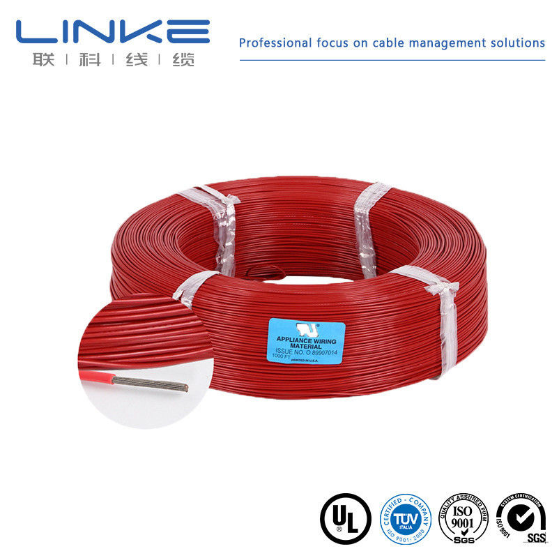 10-30AWG สายทองแดงกระป๋อง Core FEP Insulation UL1330 สายไฟฟ้าสายไฟฟ้าสําหรับอุปกรณ์อุณหภูมิสูง