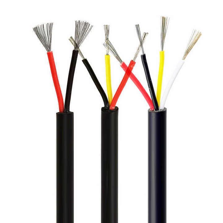 20AWG UL2464 สายไฟฟ้าหลายแกน 2แกน PVC สาย USB ที่ยืดหยุ่น สายข้อมูล USB โรล สาย USB การชําระเงินเบื้องต้น อุณหภูมิปริมาณ -60 ± 200C