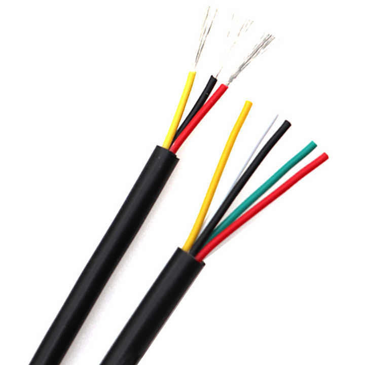 20AWG UL2464 สายไฟฟ้าหลายแกน 2แกน PVC สาย USB ที่ยืดหยุ่น สายข้อมูล USB โรล สาย USB การชําระเงินเบื้องต้น อุณหภูมิปริมาณ -60 ± 200C