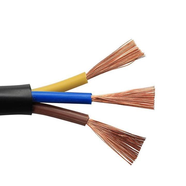 สายไฟฟ้าใต้ดิน PVC ยางเคลือบยืดหยุ่น 0.5mm2 สําหรับการทํางานเรียบ
