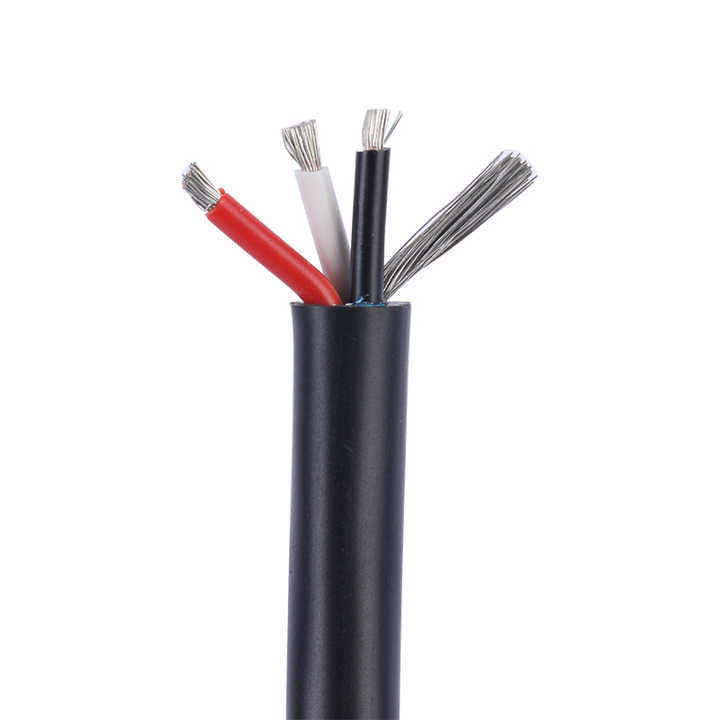 สายไฟฟ้าใต้ดิน PVC ยางเคลือบยืดหยุ่น 0.5mm2 สําหรับการทํางานเรียบ
