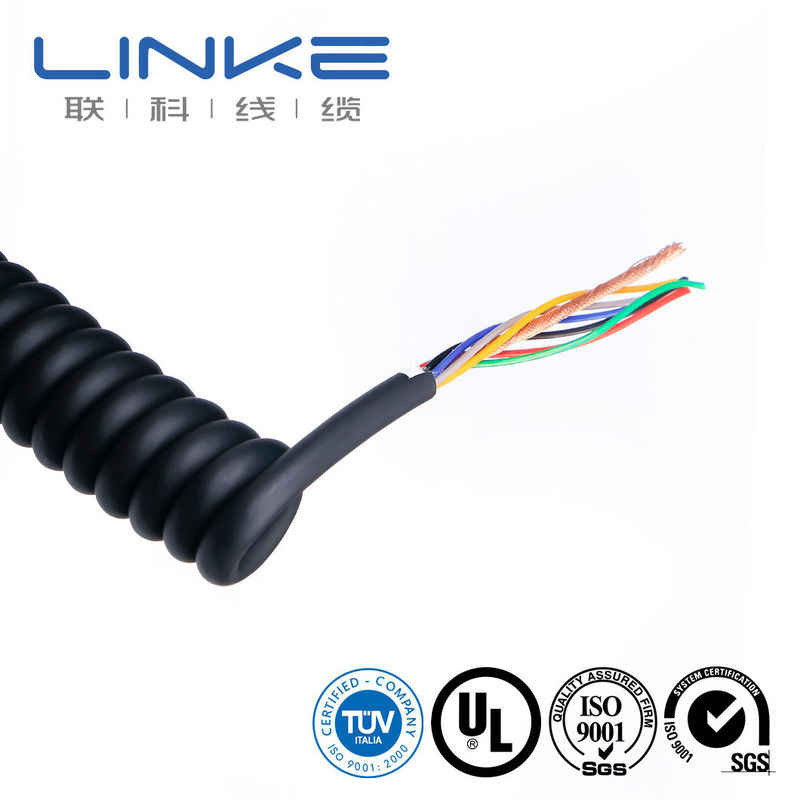 XLPE Jacket Overhead Spring Truck Trailer Power Cable สําหรับระบบเบรคภาระหนัก