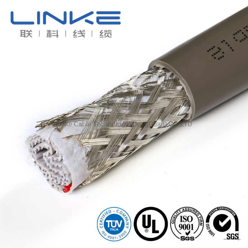 UL2651 สายเคเบิลแผ่นริบอนที่ป้องกันด้วย TPU Insulation และสายนําทองแดงสําหรับการใช้งานกันไฟ