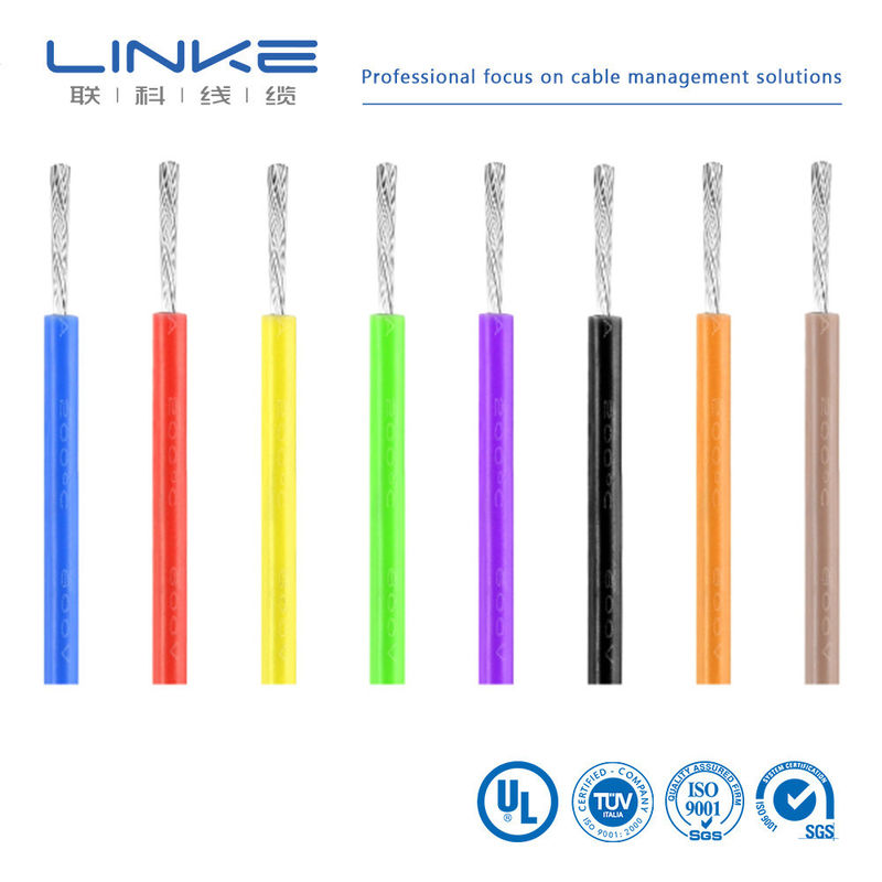Sheath Material PVC High Flexible UL 2725 FEP Insulation Multi Core Audio Signal Cable