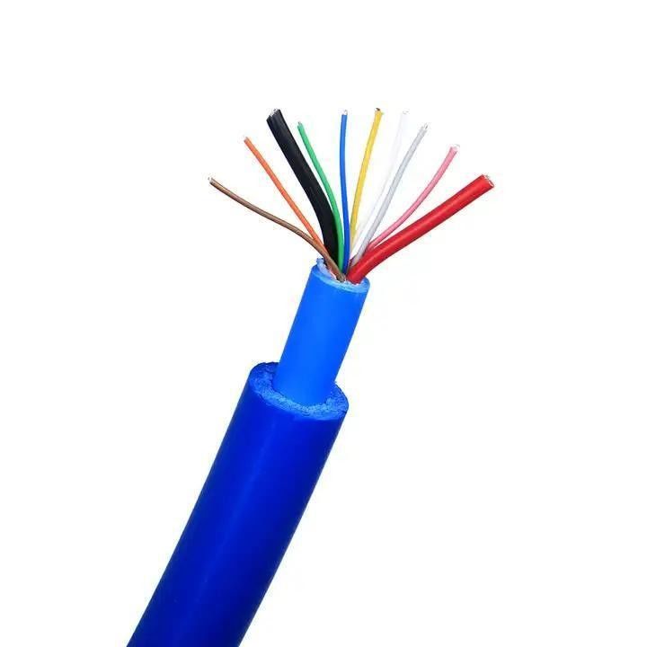 สายเคเบิลลอยน้ำแกนลวดเคลือบดีบุก หุ้มด้วย TPE และแรงดันไฟฟ้า 300V สำหรับการใช้งานใต้น้ำ