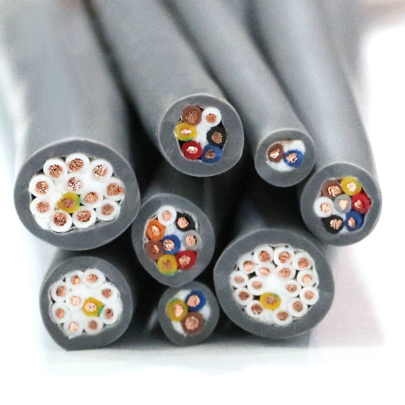 วัสดุสายกลมประกอบกันได้ 4 หลักใต้ดิน แบรนด์สายไฟฟ้า Teflon สายอุณหภูมิสูง