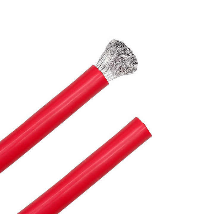 อุปกรณ์อากาศ 18AWG อุณหภูมิสูง มีความยืดหยุ่น นุ่มซิลิโคนไฟฟ้า สายไฟอ่อนเพลิง การใช้แบตเตอรี่ลิตিয়ামพลังงานใหม่