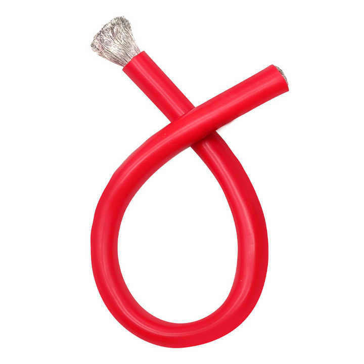 อุปกรณ์อากาศ 18AWG อุณหภูมิสูง มีความยืดหยุ่น นุ่มซิลิโคนไฟฟ้า สายไฟอ่อนเพลิง การใช้แบตเตอรี่ลิตিয়ামพลังงานใหม่