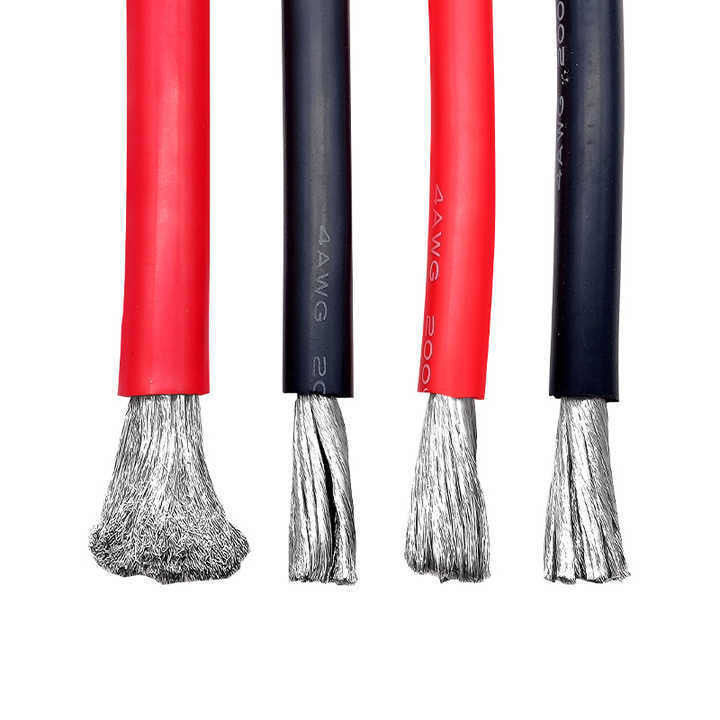 สายยางซิลิโคน 12AWG 14AWG สายแบตเตอรี่รถยนต์ สายซิลิโคนอ่อน