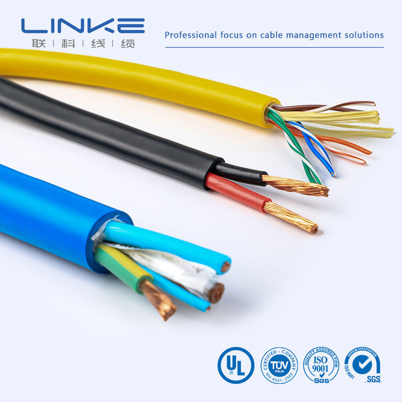 60227 IEC 06 คาเบิ้ลควบคุมอุตสาหกรรม RV คาเบิ้ลแกนทองแดงประปา PVC 300V/500V