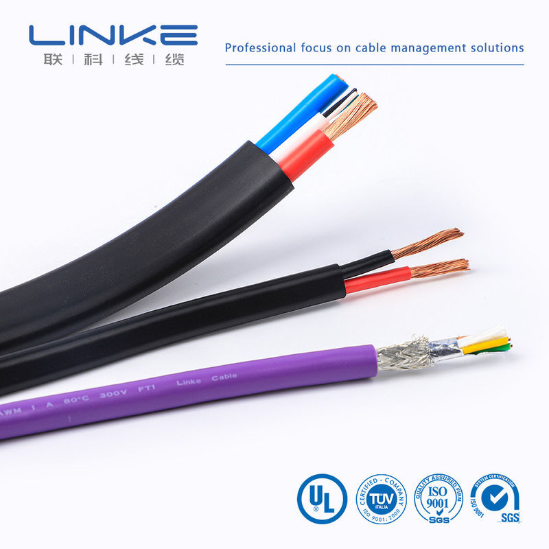 สายควบคุมอุตสาหกรรมปลอดสาร PVC สายควบคุมทองแดงอ่อน 60227 IEC 52 53rvv สายควบคุมหลายแกน
