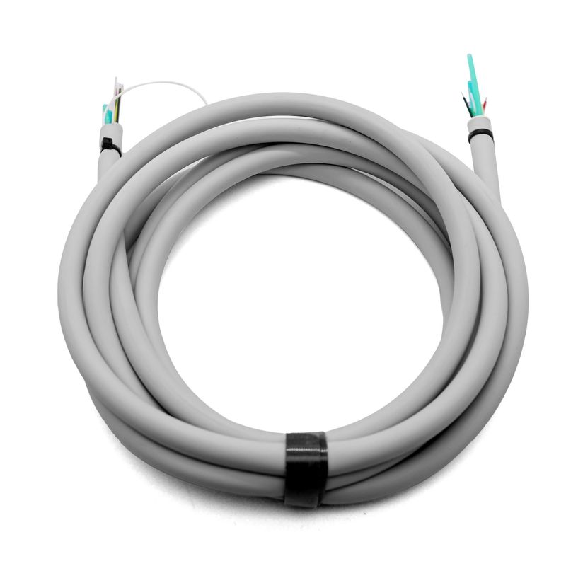 การปรับแต่ง ECG สายนํา 6p 3 สายนํา Snap Cables Aha Trunk Cable สายเชื่อมอุปกรณ์การแพทย์