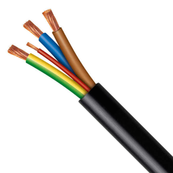 ประเภทอุตสาหกรรม PVC ห่อสายไฟฟ้าสําหรับ Profibus Devicenet Profinet ในปัจจุบัน 300V
