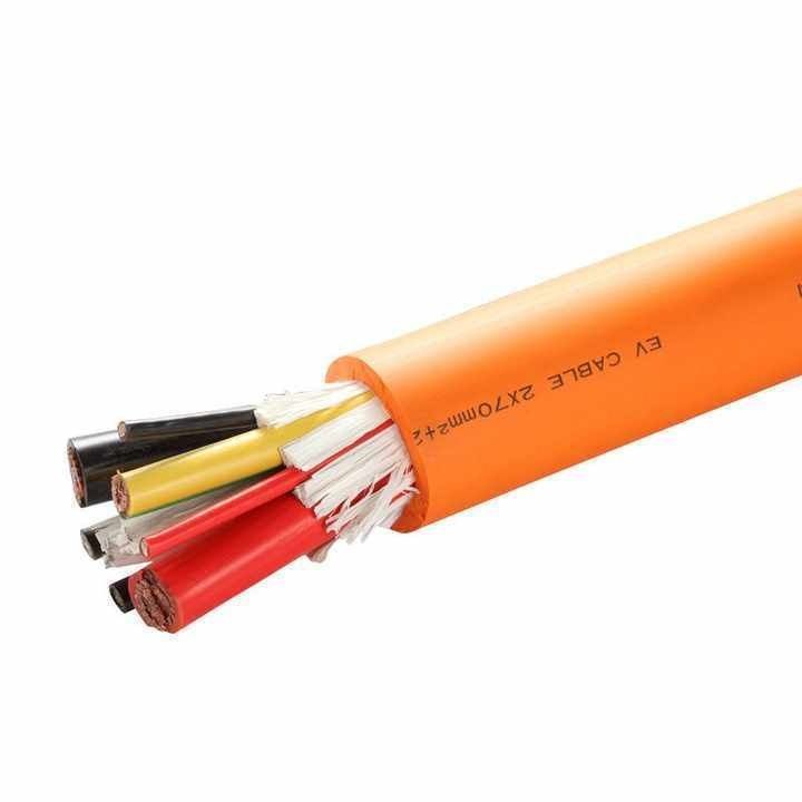 สายไฟฟ้ารถไฟฟ้าที่มีแกนเดียว สายไฟฟ้ารถไฟฟ้าสายไฟฟ้า 6AWG 14AWG สายไฟฟ้าความดันสูง เสื้อยางซิลิโคน