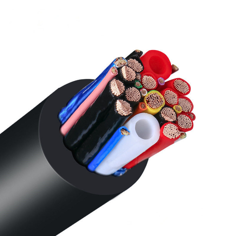 สายไฟฟ้ารถไฟฟ้าที่มีแกนเดียว สายไฟฟ้ารถไฟฟ้าสายไฟฟ้า 6AWG 14AWG สายไฟฟ้าความดันสูง เสื้อยางซิลิโคน