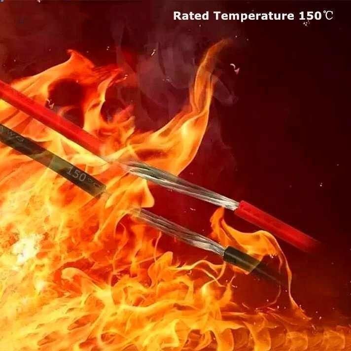 สายไฟยานยนต์ทนความร้อนทองแดงเคลือบดีบุก 24AWG สำหรับชุดสายไฟแบตเตอรี่ EV