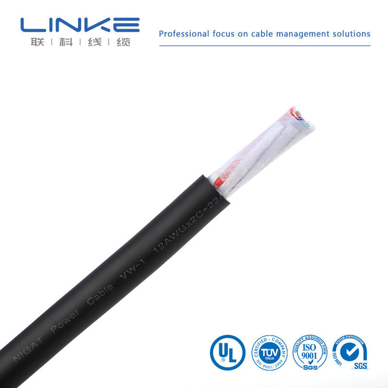 สายเคเบิลยานยนต์ทองแดงเคลือบดีบุกแบบสองชั้นแรงดันสูงสำหรับงานแรงดันต่ำและปานกลาง