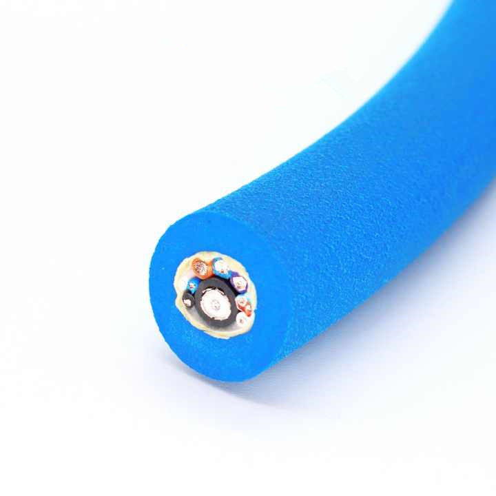 สายไฟฟ้าที่ลอยอยู่ใต้น้ํา PVC XLPE PE PP สําหรับเรือใต้ทะเล