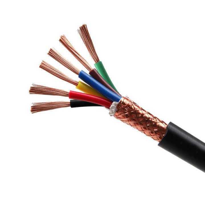 สายกลมแกนทองแดง XLPE ติดต่อเคเบิลการควบคุม PVC กล่อง 0.16 มิลลิเมตรหลายแกน