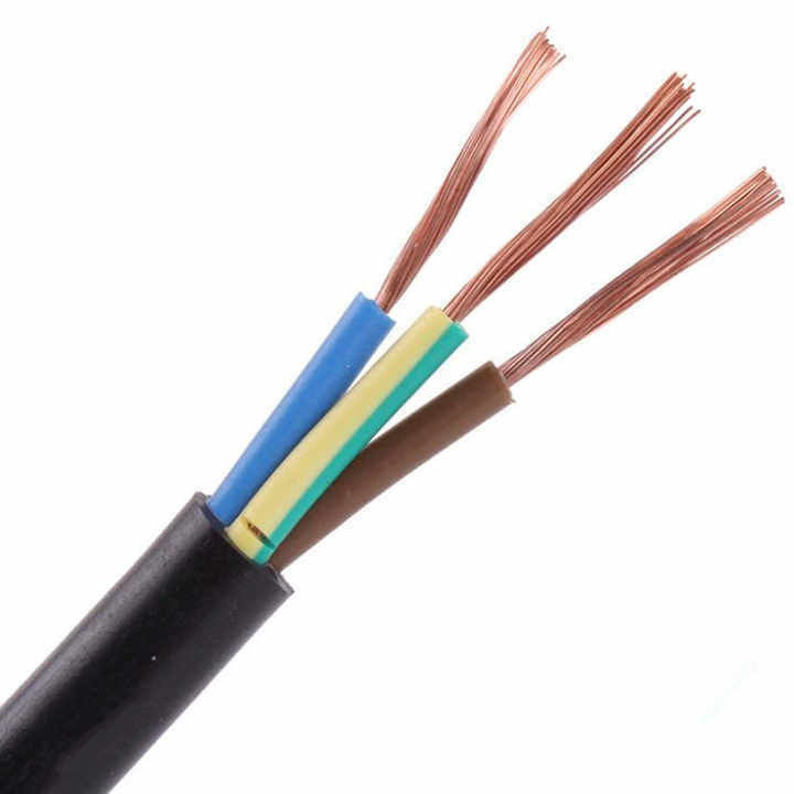 สายเคเบิลไฟฟ้ายืดหยุ่น 450/750V แบบเดียวหรือหลายแกนที่มีสายนําทองแดงบริสุทธิ์