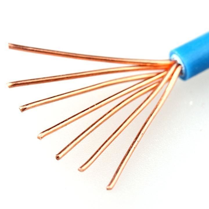 สายเคเบิลไฟฟ้ายืดหยุ่น 450/750V แบบเดียวหรือหลายแกนที่มีสายนําทองแดงบริสุทธิ์
